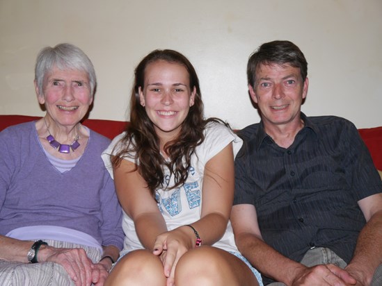 Grandma, Me and David - London 2012