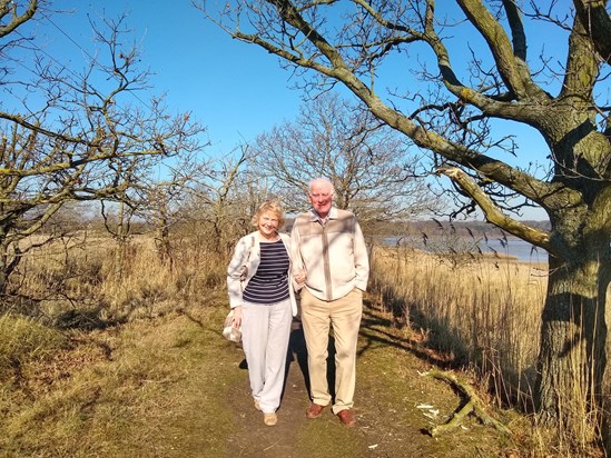 Mum and Dad at Blythburgh 2019