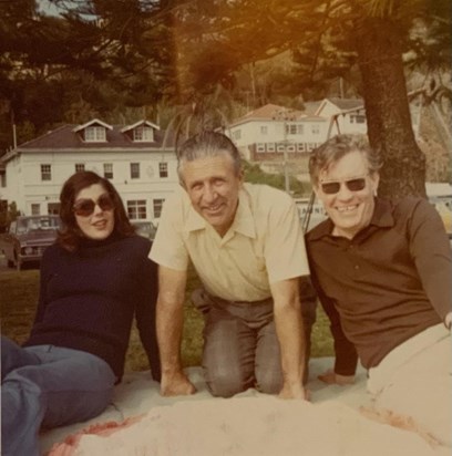 Sydney, Australia - Margo, Keith & John (1973)