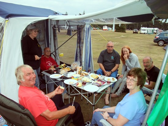 Camping in the New Forest 