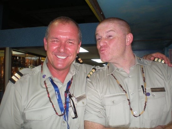 Taken at Montego Bay Cruise Terminal, November 2009, with Frank Chorley. RIP my old mate ??