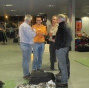 Grenoble Airport. the start of a memorable night! 