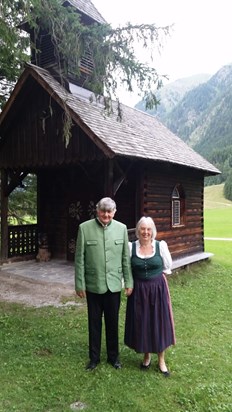 Gordon and Alison August 2019 Schwarzensee