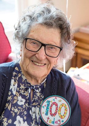 Joy on her 100th Birthday