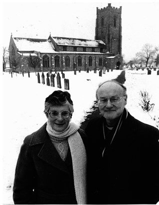 Derek and Dorothy, 20/11/87, Castle Acre