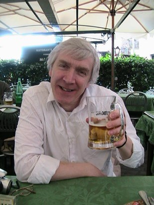 South of France - David loved travel and his beer. 