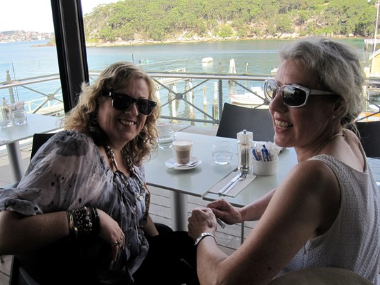 Breakfast in Sydney 2010 - so relaxed and always fun to be with.