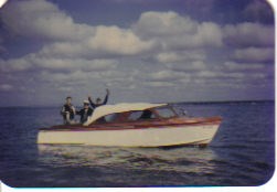 Boating at Colonial Beach - abt 1948