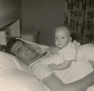 Cathy & Dad 1957