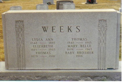 Weeks Family Plot in Westminster, MD