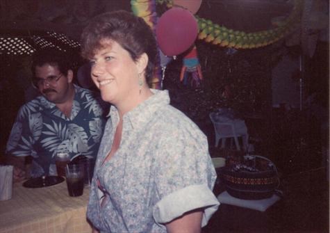 Nicole at Bobbi's party 1992