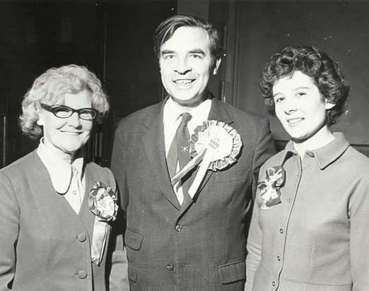 Rene Morris, Stan and Sandra Newens