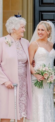 With my Nanny Jean on my wedding day x