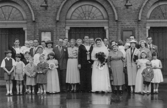 Mum and Dads wedding day 