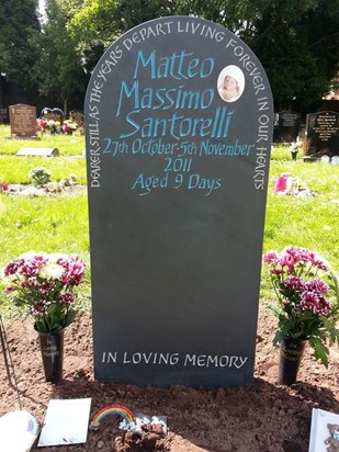 Matteo's resting place