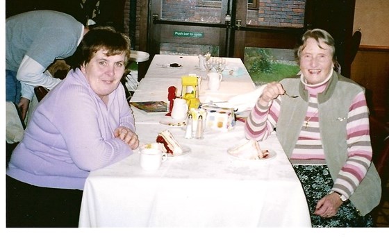 Mum with Mary 'from Glenmore' -  Mums soul mate sister in law,  and one of my favourite aunties of all time Mary xxx