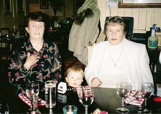 Mum, Auntie Mary and Tom the Peeper