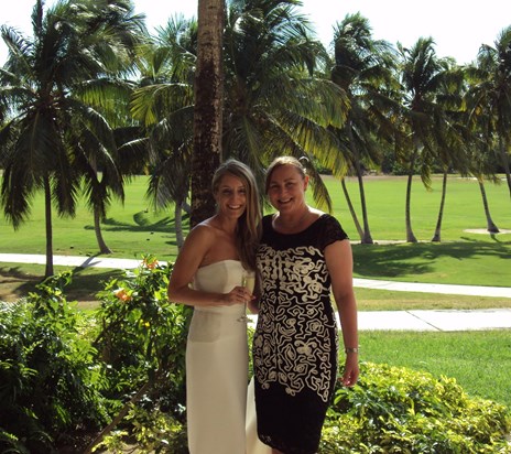TJ and Bill's wedding in Exuma 2015 - with the beautiful bride