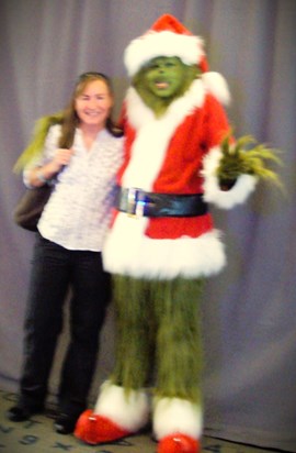 Meeting the Grinch at Universal Islands of Adventure - Orlando 2010