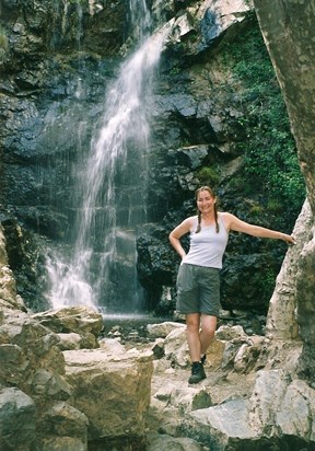Waterfall walk - Cyprus 1998