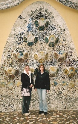 with Debs - Barcelona 2004