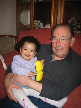 Dad and toddler Maita