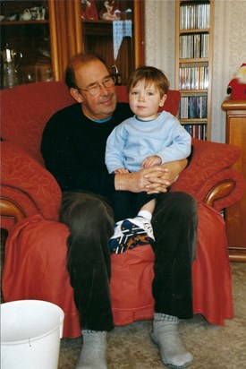 Dad and Will 2003