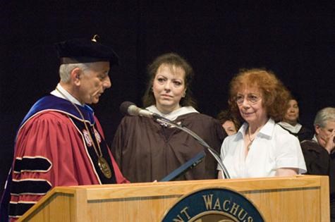 You received an honorary PhD at MWCC May 2010