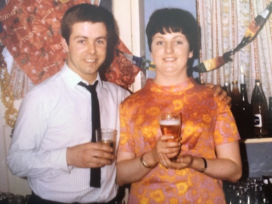 Mum and Dad loved a party! ;)