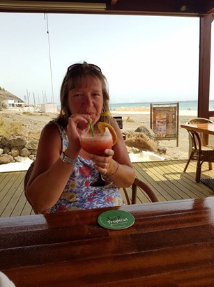 Sally at Carreta Beach