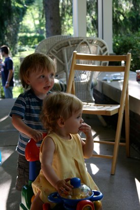 Charlie and Clara, Summer 2010