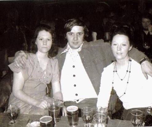 Mum with Uncle Bob & Aunt Teresa in their hey day