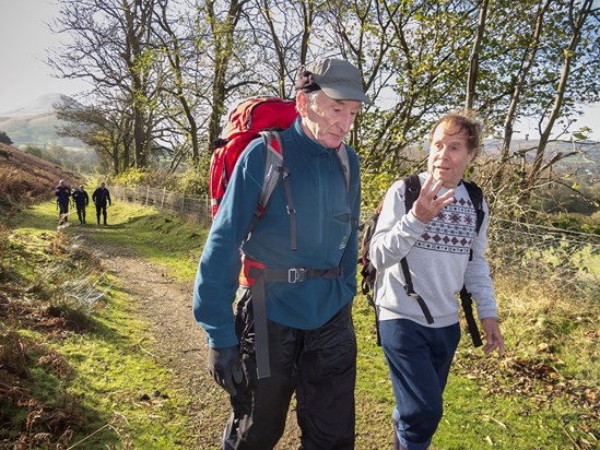 27. Geo with Steve Emms, Long Mynd, Shropshire, November 2014