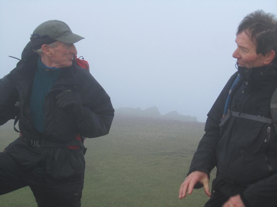 26. Geo with Steve Seekings, Long Mynd, Shropshire, November 2014