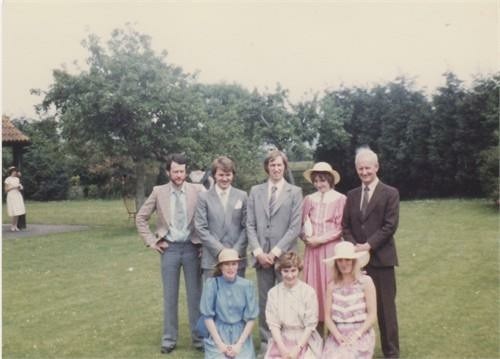 At a wedding in the 1970s?