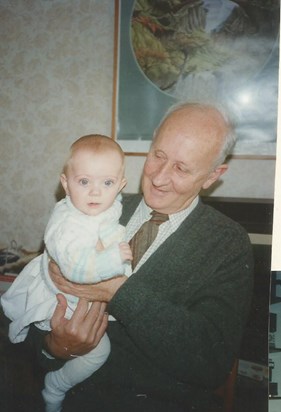 Jade with Grandad John