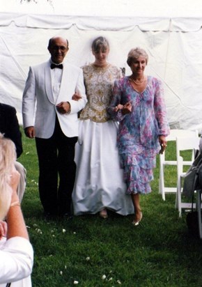 George,June &Nicole@ Nicoles wedding