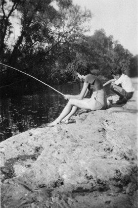 George adn Connie fishing