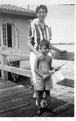 Gerpge and Connie in Tampa at age 4