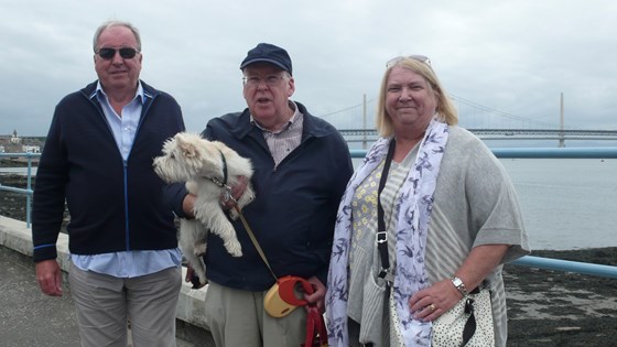 A happy day at South Queensferry