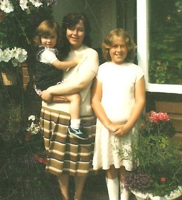 My aunty vera, my cousin hayley and myself 