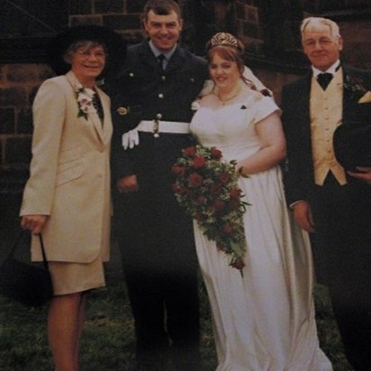 Our wedding day 21/6/2002 