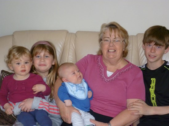 With the grandchildren