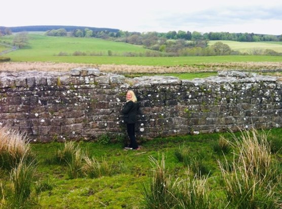 Discovering Hadrian’s Wall. Scotland/England Border while on holiday in 2013 ❤️