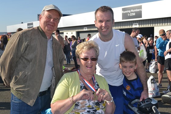 Silverstone Half Marathon 2012