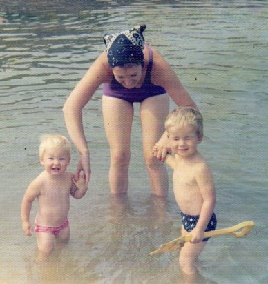 Annette with Stephen and Kathryn