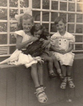 Annette with her borther Brian and sister Lorraine