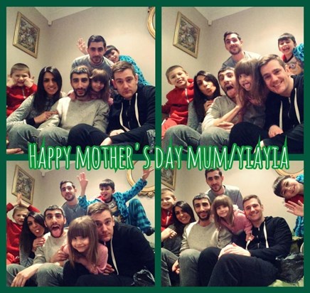 Our Mother's day tribute to Mum/Yiayia  - Maria, Chris, Danny, Christopher, Isabella, Mason & Ashton