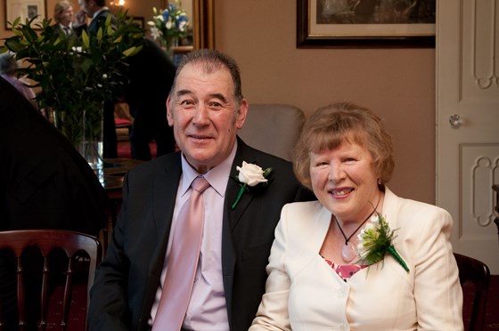 Mum and Dad at Barry and Nicki's wedding
