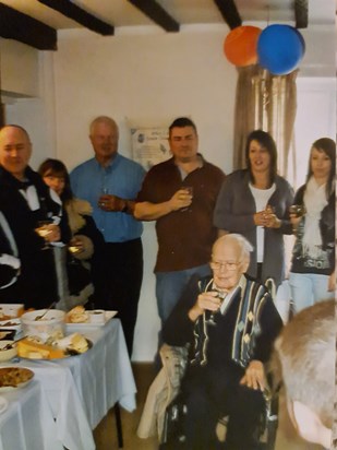 Great uncle freds 100 birthday 